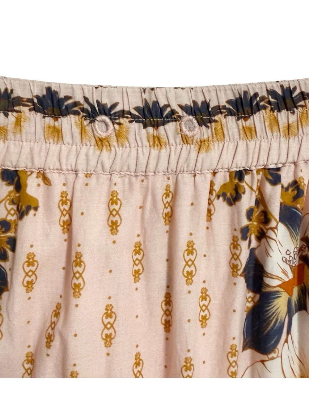 FARM Rio Pink Dream Garden Maxi Skirt Medium